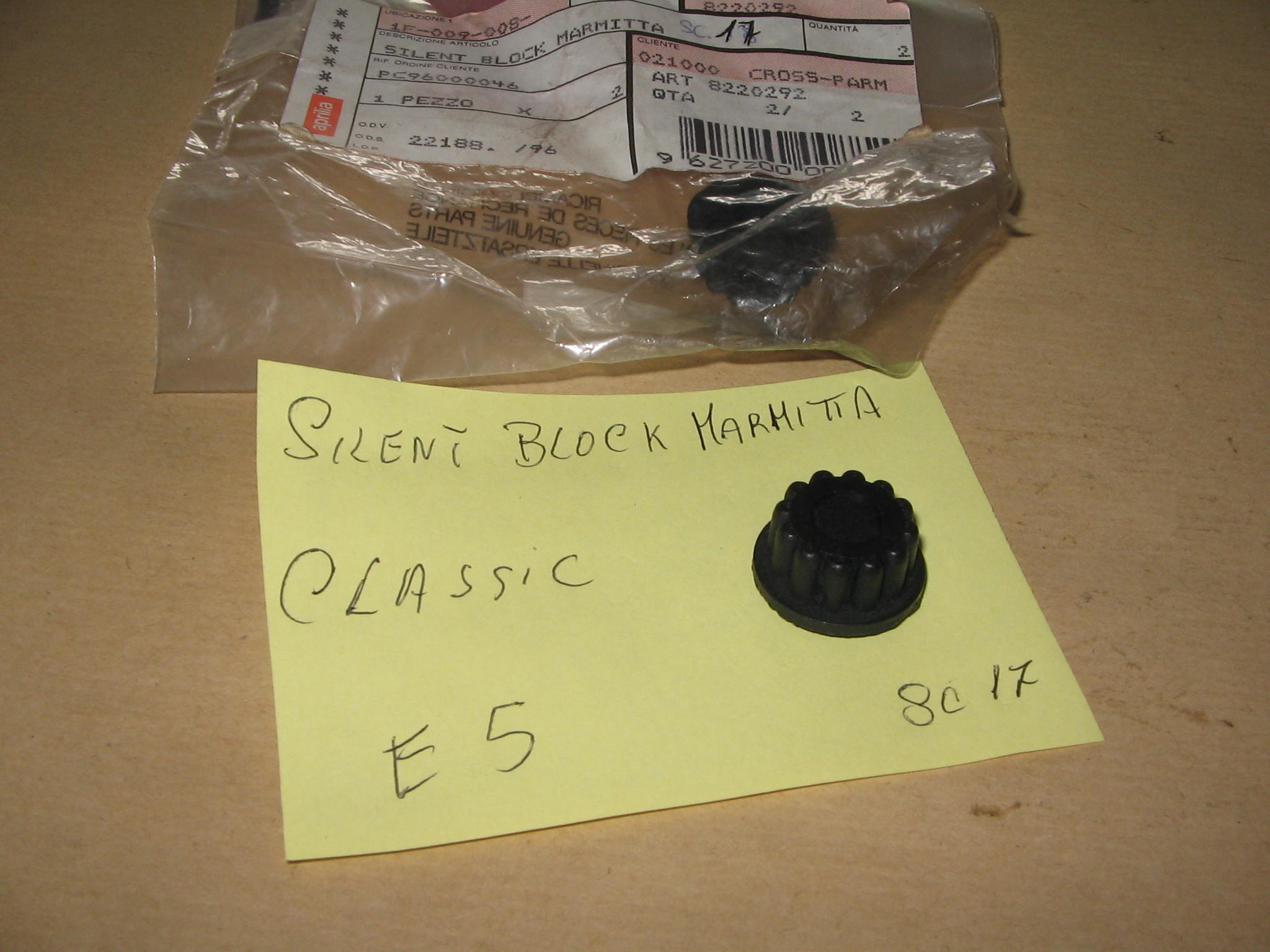 SILENT BLOCK MARMITTA N. 22099